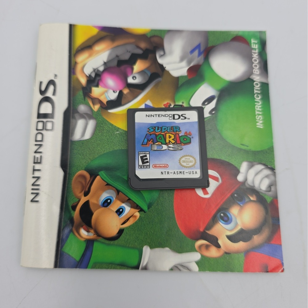 Super Mario 64 DS for the (Nintendo DS, 2004) - Game With Manual